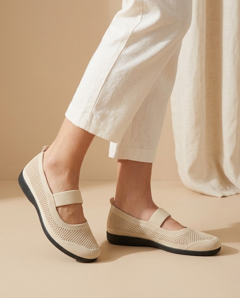 Tilly | Breathable Woven Flats
