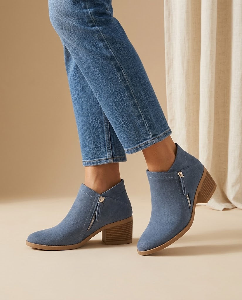 Harriet | Side-Zip Ankle Boots