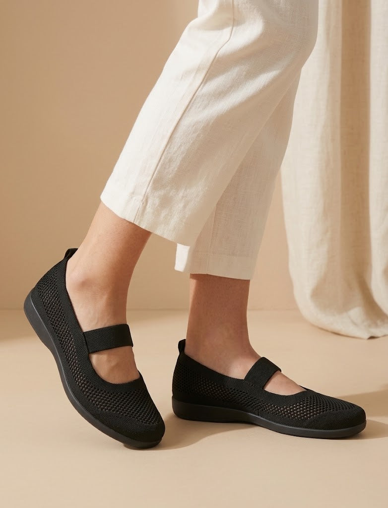 Tilly | Breathable Woven Flats