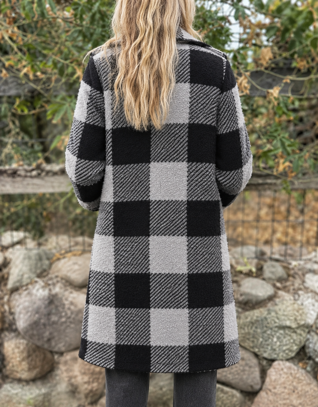 Hazel | Plaid Collared Cardigan