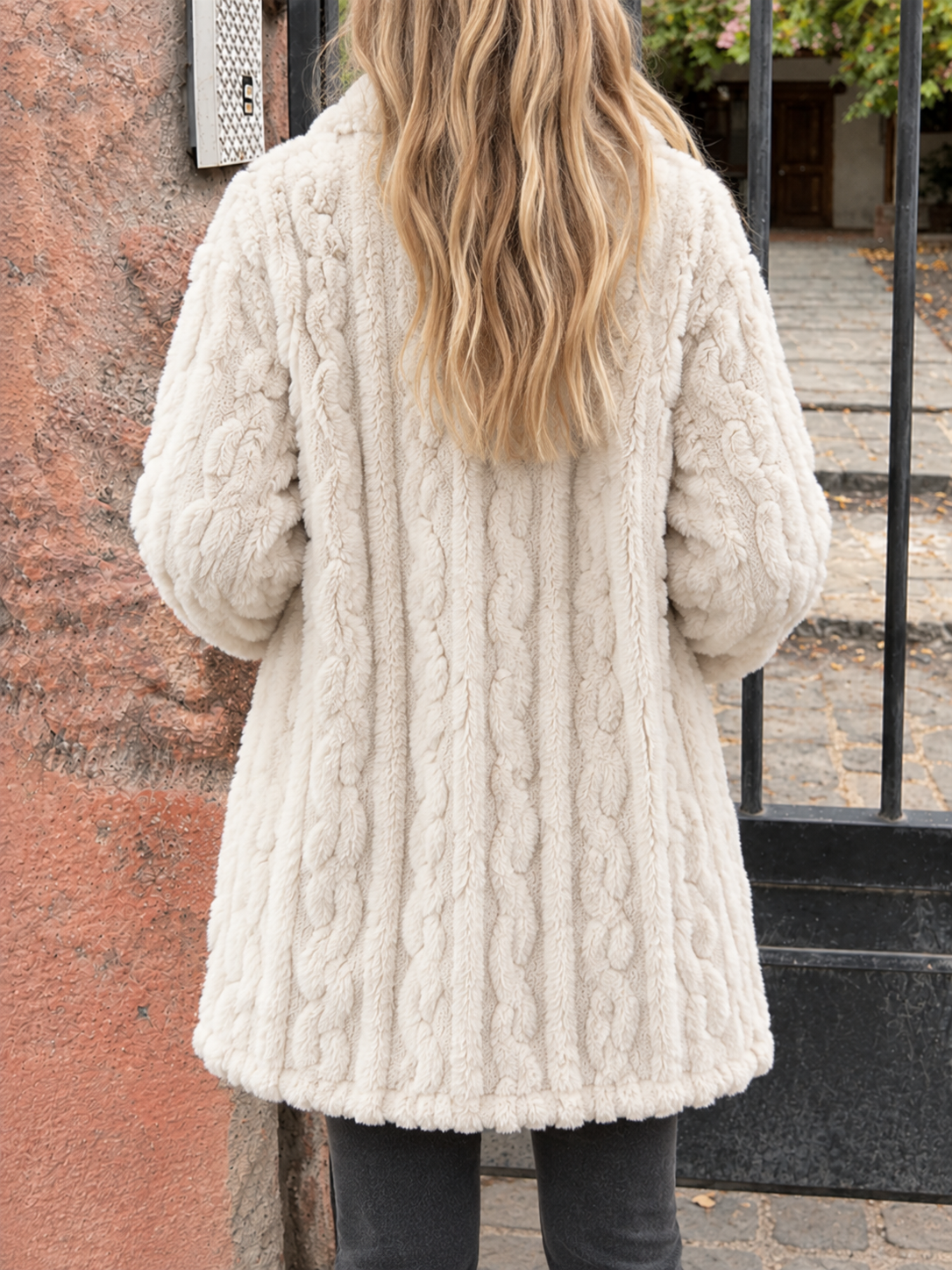 Mabel | Plush Ripple Button Cardigan