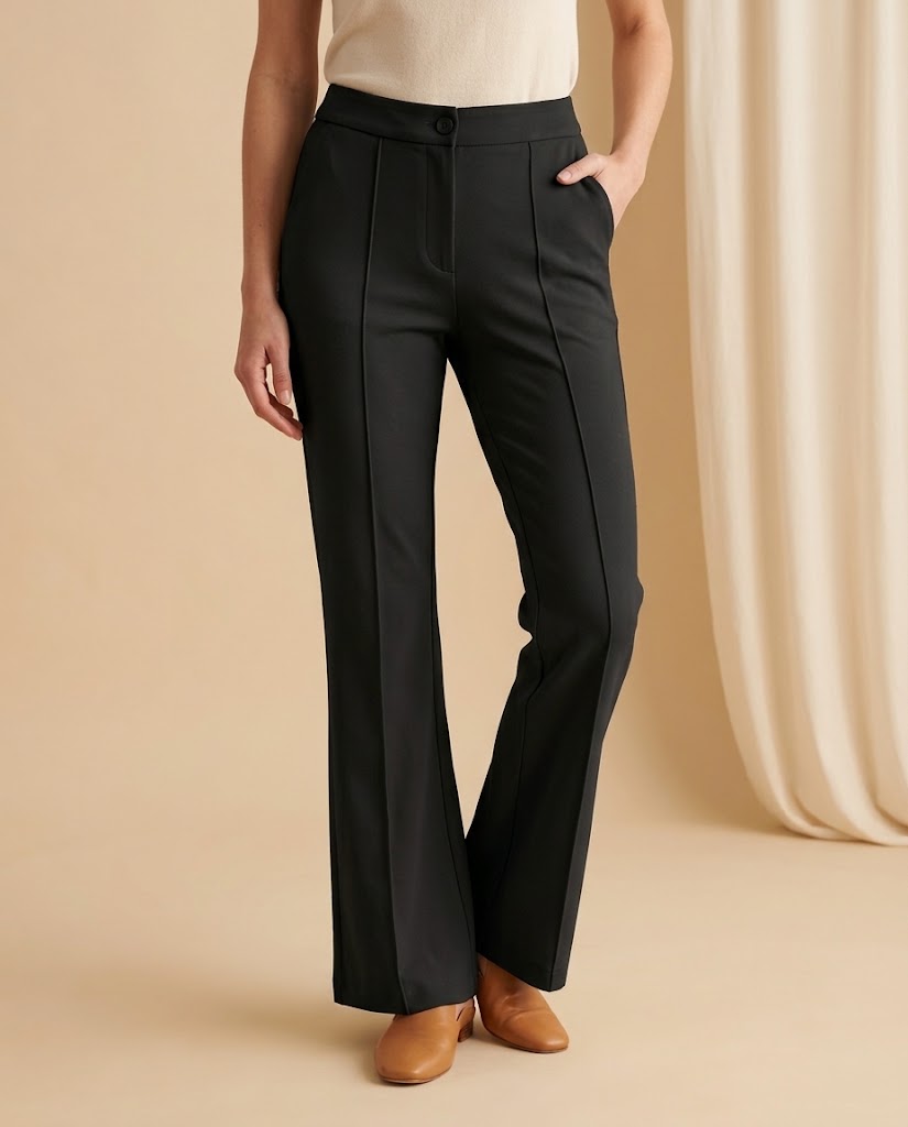 Imogen | Slim Buckle Trousers