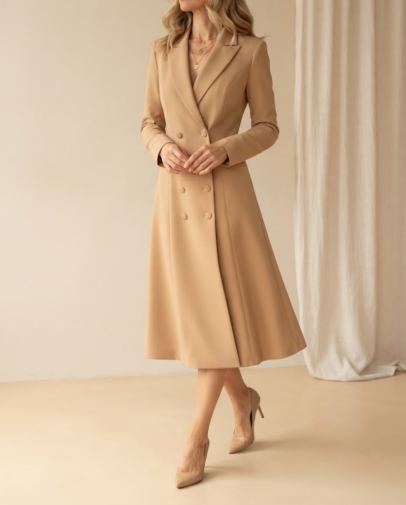 Victoria | Double-Breasted Blazer Dress