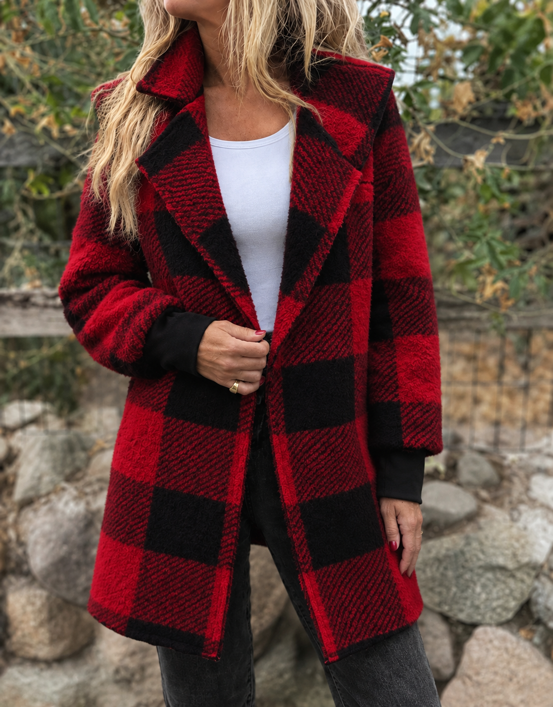 Hazel | Plaid Collared Cardigan