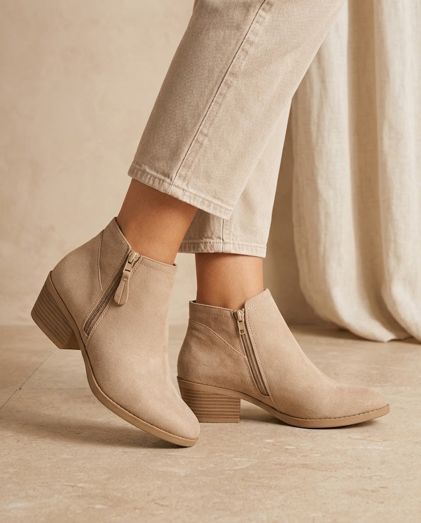 Harriet | Side-Zip Ankle Boots